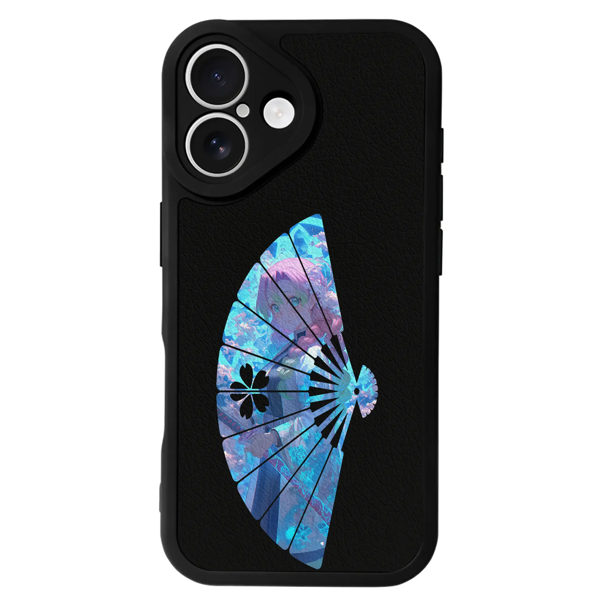 鬼滅の刃 グッズ,甘露寺 蜜璃 - IPhone 16シリーズ対応 ・ シリコンスマホケース ・ レザー調 ・ 高精度フィット ・ 耐衝撃 ・ ワイヤレス充電対応 ・ 精密カット